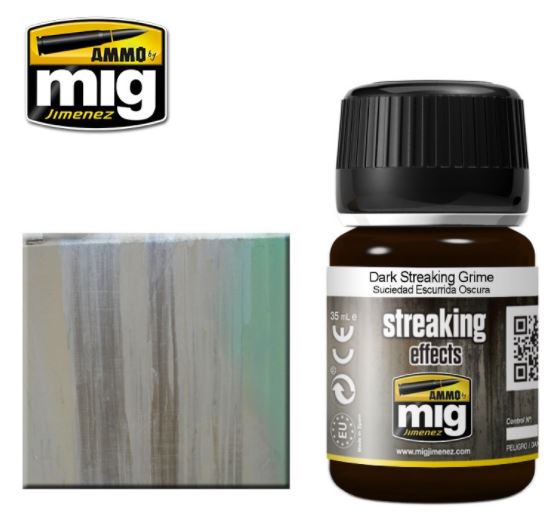 Mig AMIG1206 Streaking Effects - Dark Streaking Grime