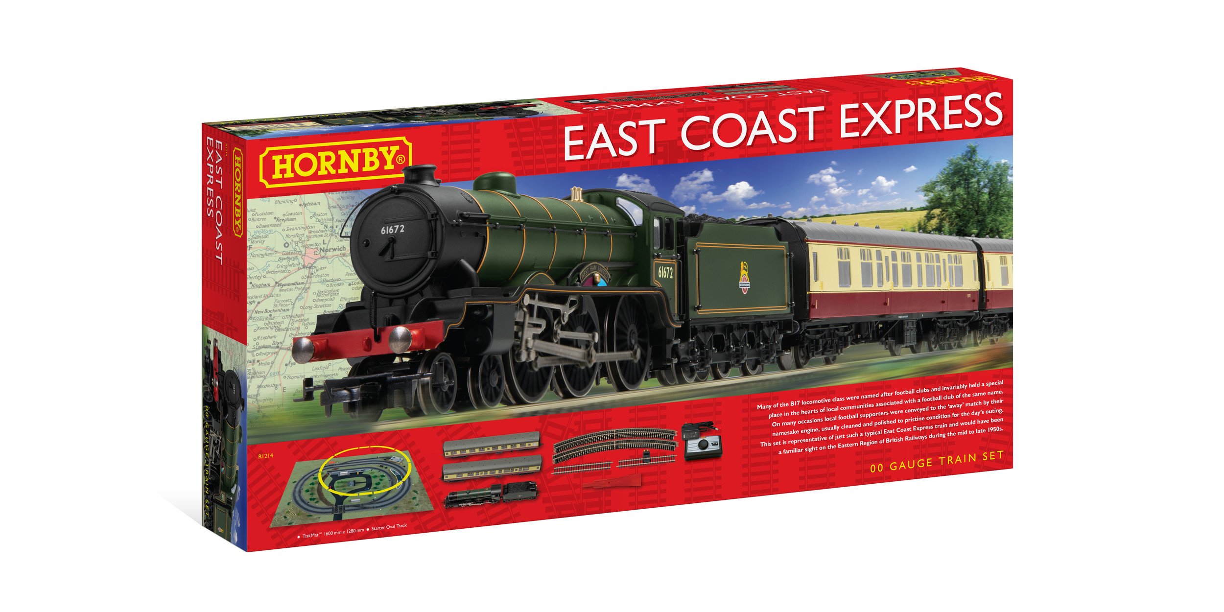 Hornby R1214 East Coast Express Train Set